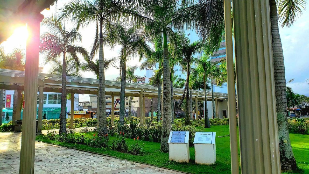 Apartamento na Vila Caiçara em Prédio Frente Mar com excelente localização por Reserva Praia Praia Grande (Santos) Exterior foto