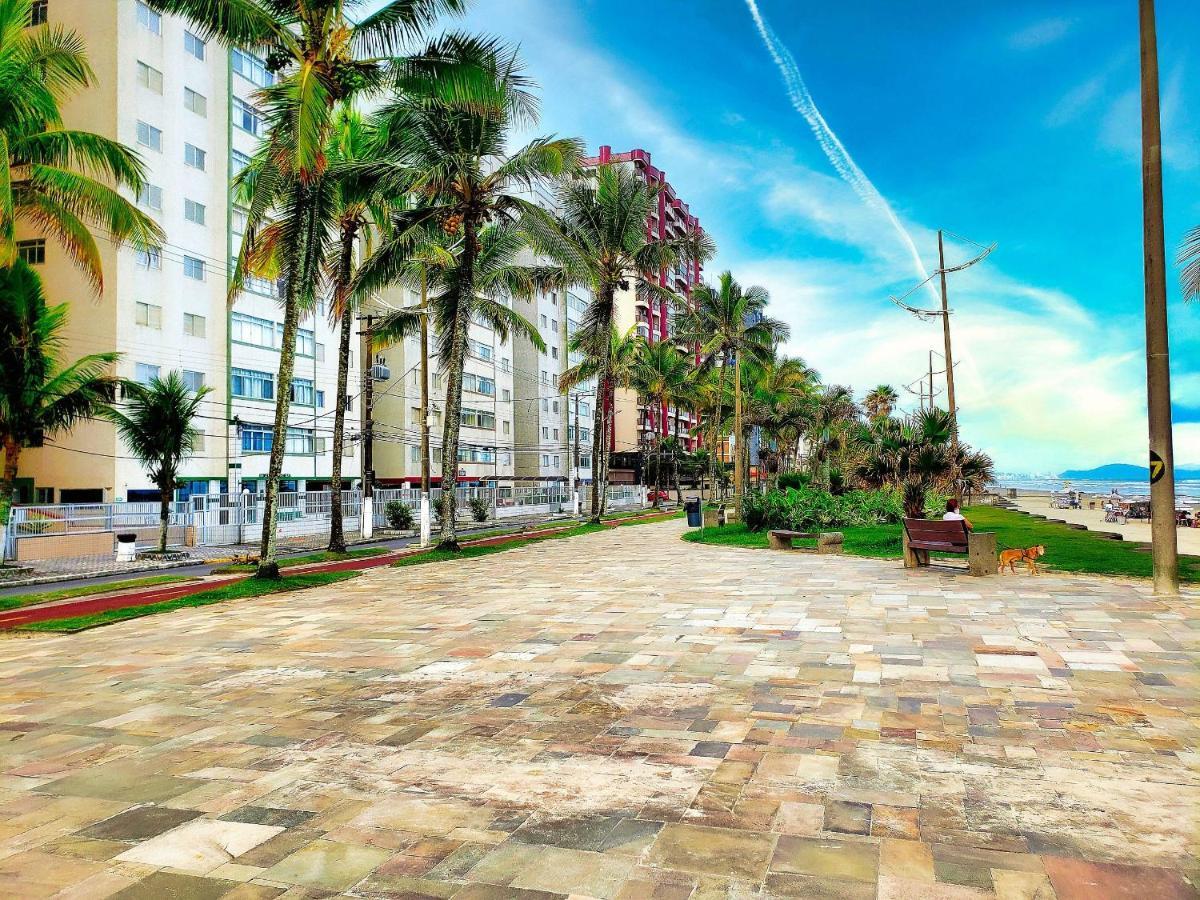 Apartamento na Vila Caiçara em Prédio Frente Mar com excelente localização por Reserva Praia Praia Grande (Santos) Exterior foto